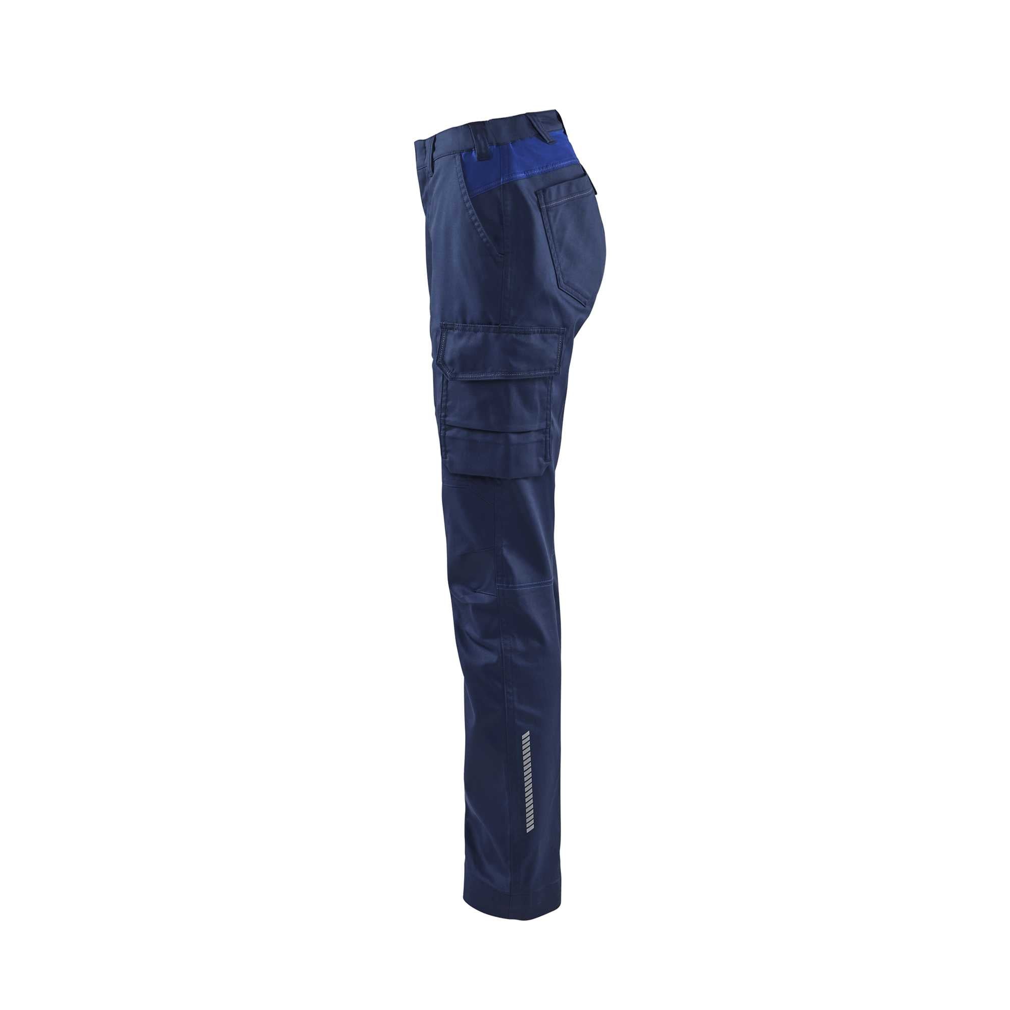 BLAKLADER 71441832 Women's industry trousers stretch Hi Vis Reflective Work Trousers Women - twill fabric